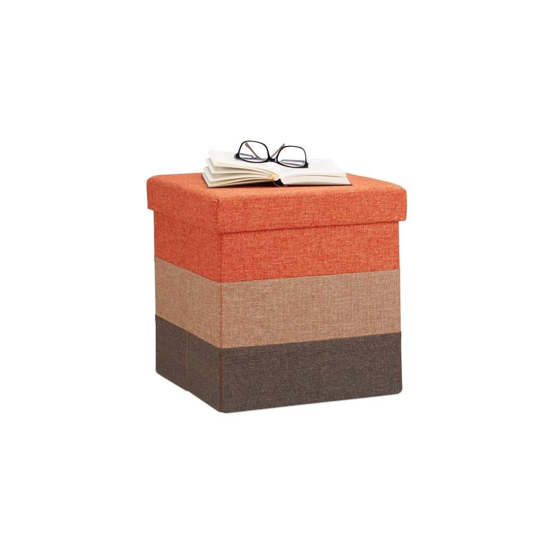 Klädd pall med färgglada ränder | Hem & Hobby - Hem & Hushåll - Sovrum | Pryloteket