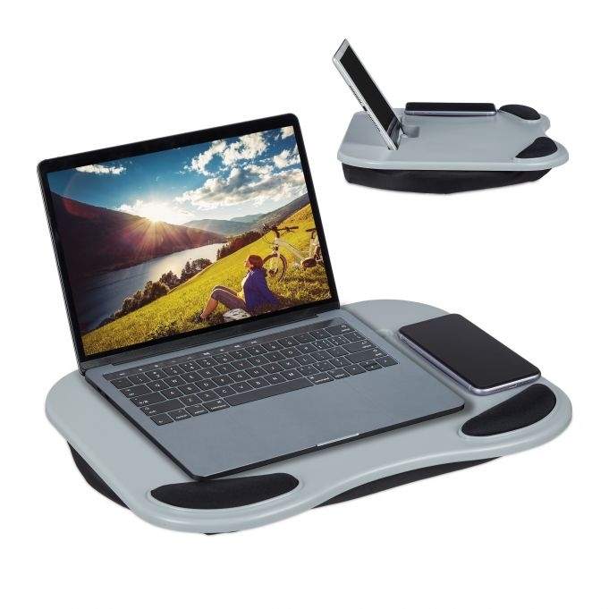 Pude til laptop grå