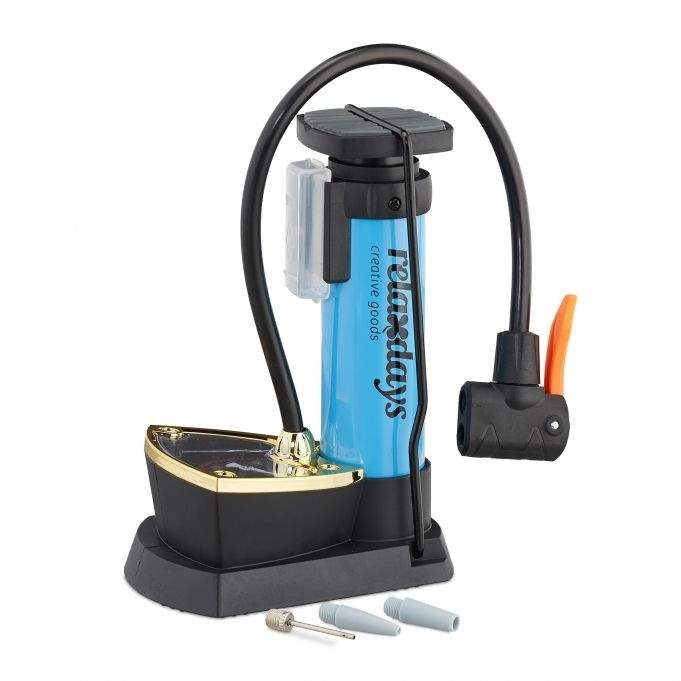 Fodpumpe med trykmåler