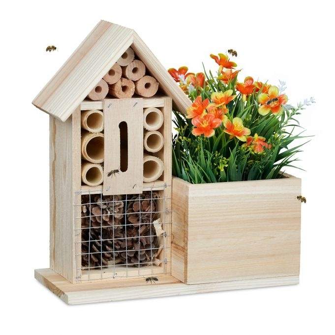 Blomsterpotte Bee Hotel Wood