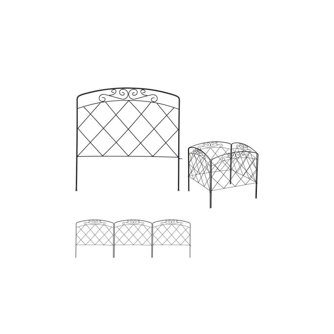 Rabattstaket 4 paneler högt | Hem & Hobby | Pryloteket