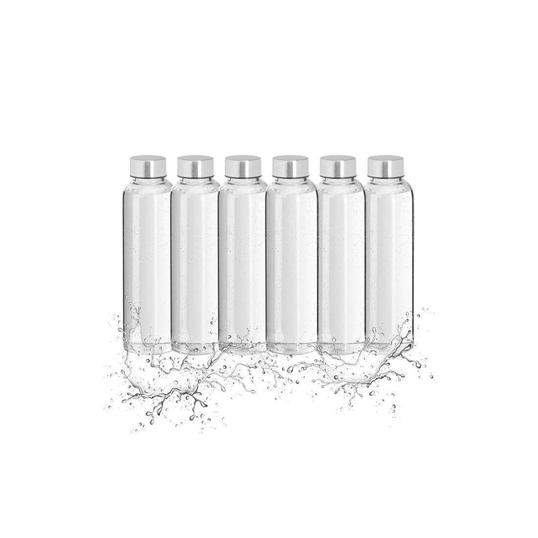 Dryckesflaska glas 500 ml Set om 6 | Sport & Fritid - Friluftsliv & Camping - Vattenflaskor | Pryloteket