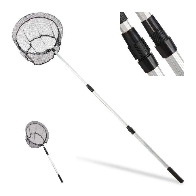 Landingsnet Fiskeri Teleskophåndtag