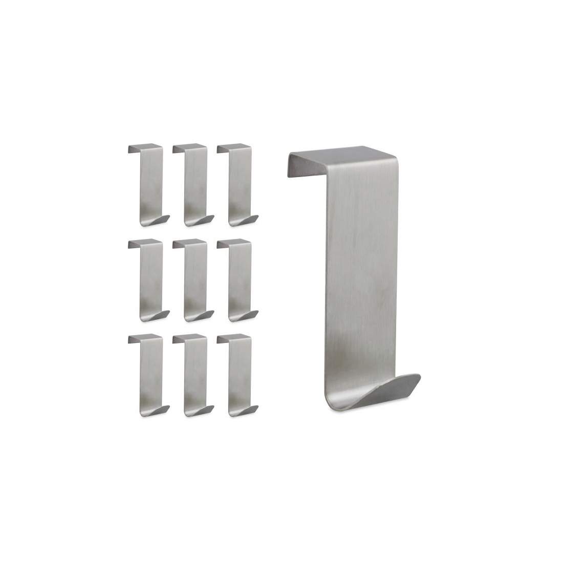 10-pack dörrkrokar i rostfritt stål | Hem & Hobby - Hem & Hushåll - Badrum | Pryloteket