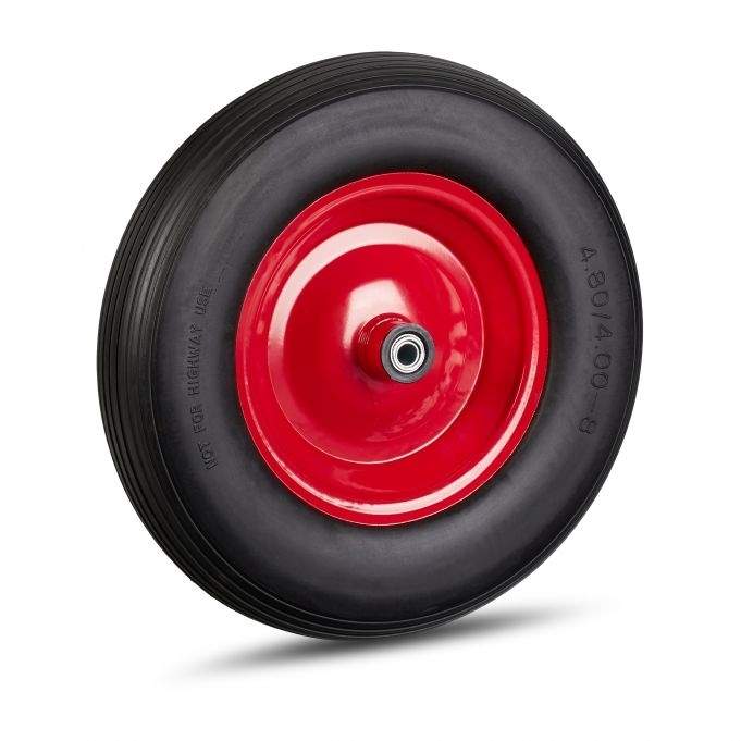 Hjul til trillebør 4,80 4,00-8 med adaptere