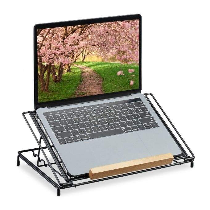 Laptop stativ 13 tommer sort