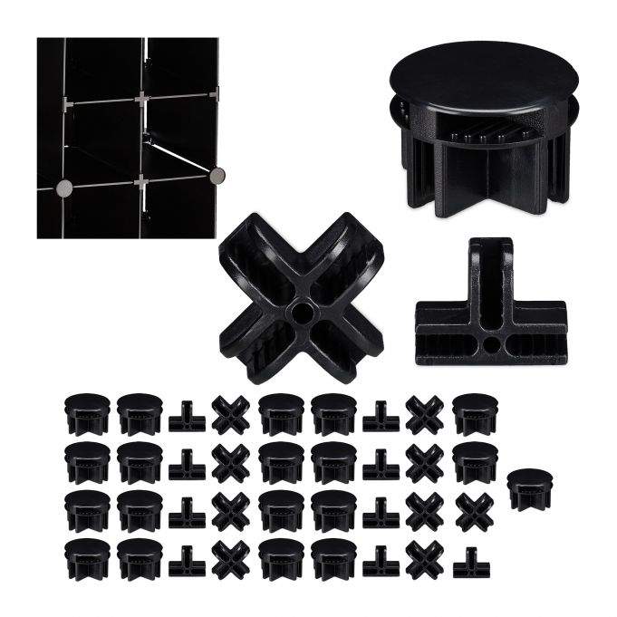 Tilslutninger til skrueløse hyldesystemer