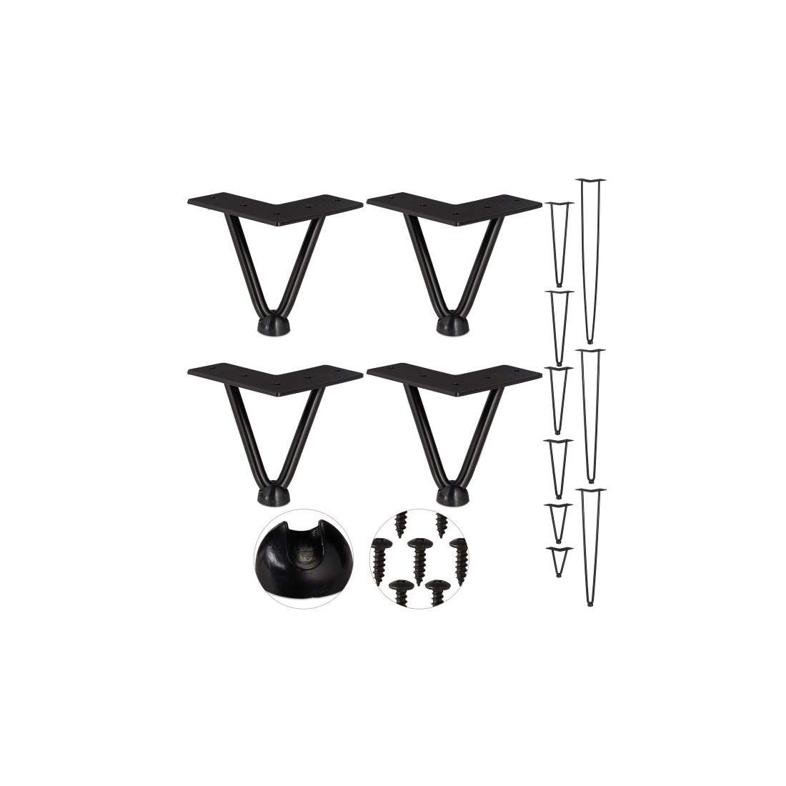 Möbelben hairpin set om 4 | Hem & Hobby | Pryloteket