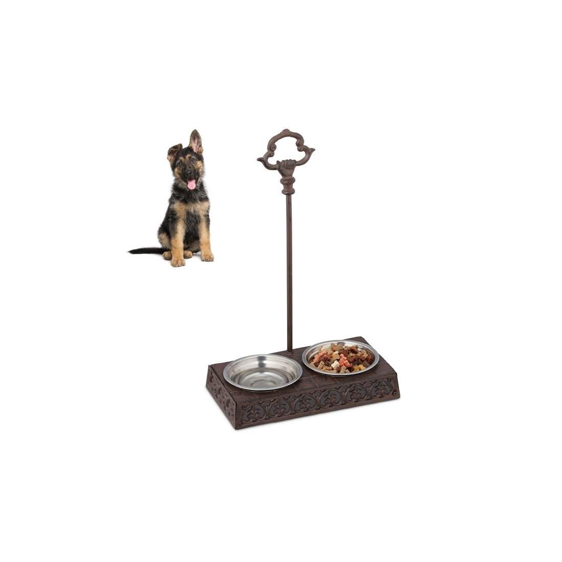 2 st. hundmatsskålar med handtag | Hem & Hobby - Husdjur - Hund - Hundskålar | Pryloteket