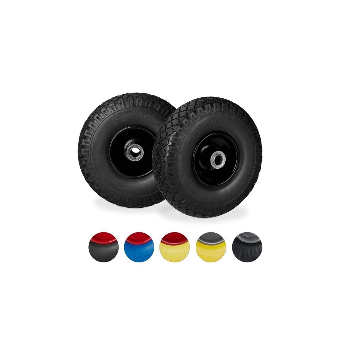 Skottkärra hjul 2 st. | Hem & Hobby - Hem & Hushåll - Trädgårdsartiklar - Skottkärror - Skottkärrehjul | Pryloteket