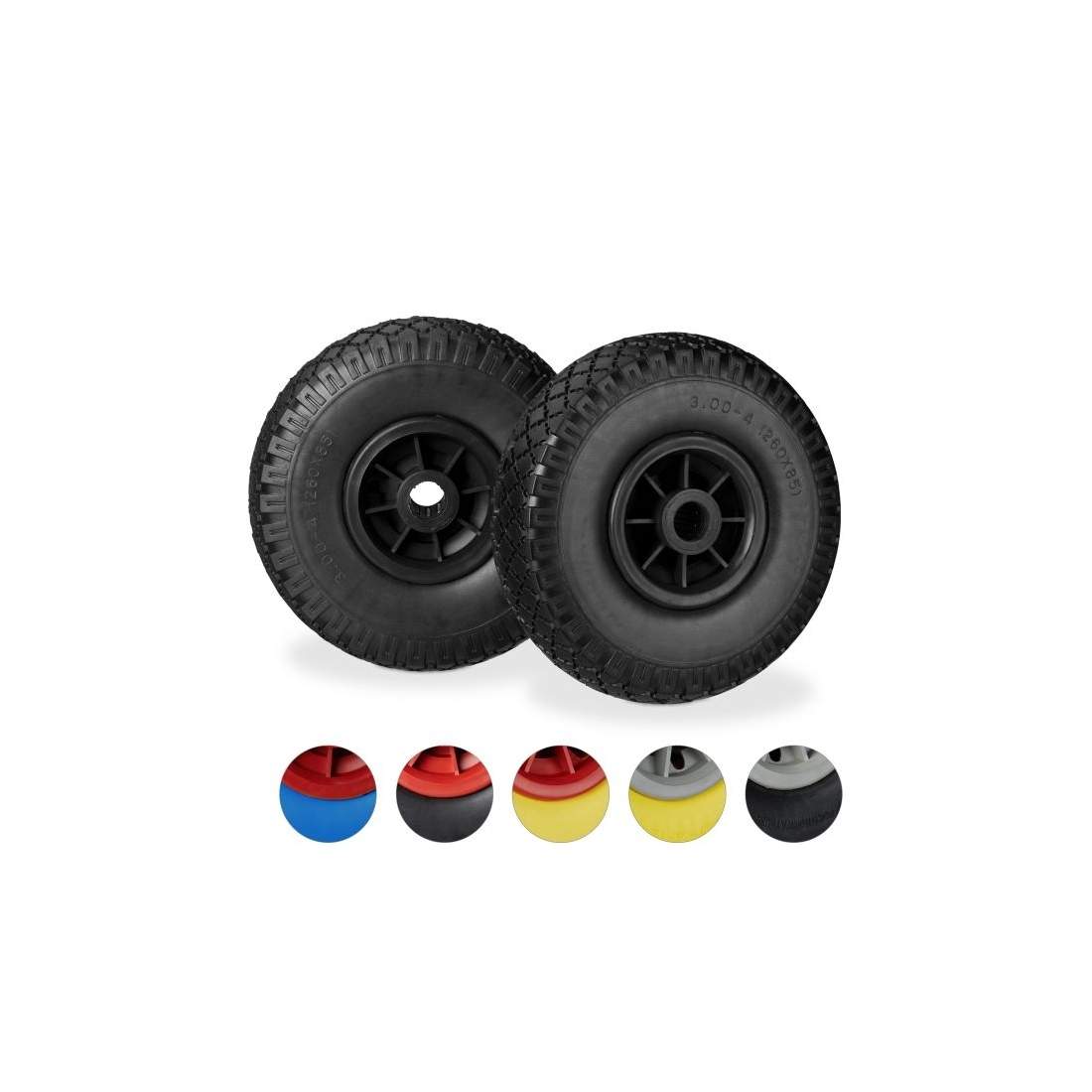 Skottkärrehjul 2 st. | Hem & Hobby - Hem & Hushåll - Trädgårdsartiklar - Skottkärror - Skottkärrehjul | Pryloteket