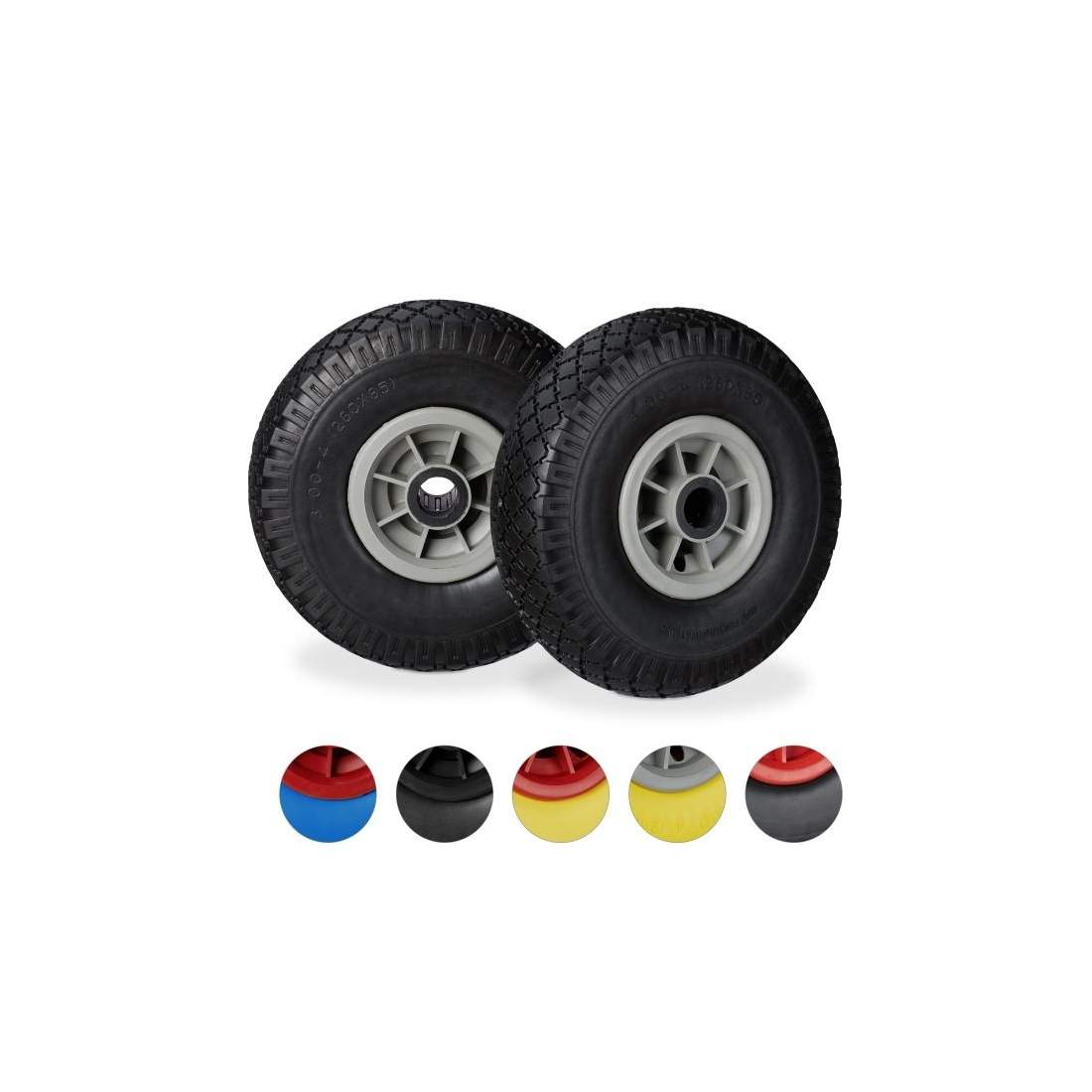 Skottkärrehjul 2 st. | Hem & Hobby - Hem & Hushåll - Trädgårdsartiklar - Skottkärror - Skottkärrehjul | Pryloteket