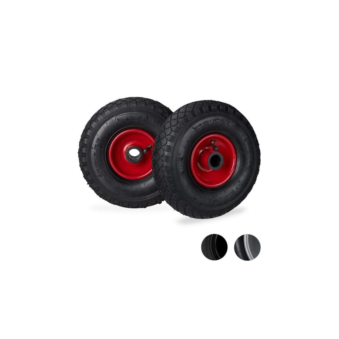 Skottkärrehjul PU-gummi, 2 st. | Hem & Hobby - Hem & Hushåll - Trädgårdsartiklar - Skottkärror - Skottkärrehjul | Pryloteket