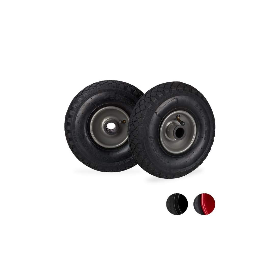 Skottkärrehjul 2 st. | Hem & Hobby - Hem & Hushåll - Trädgårdsartiklar - Skottkärror - Skottkärrehjul | Pryloteket