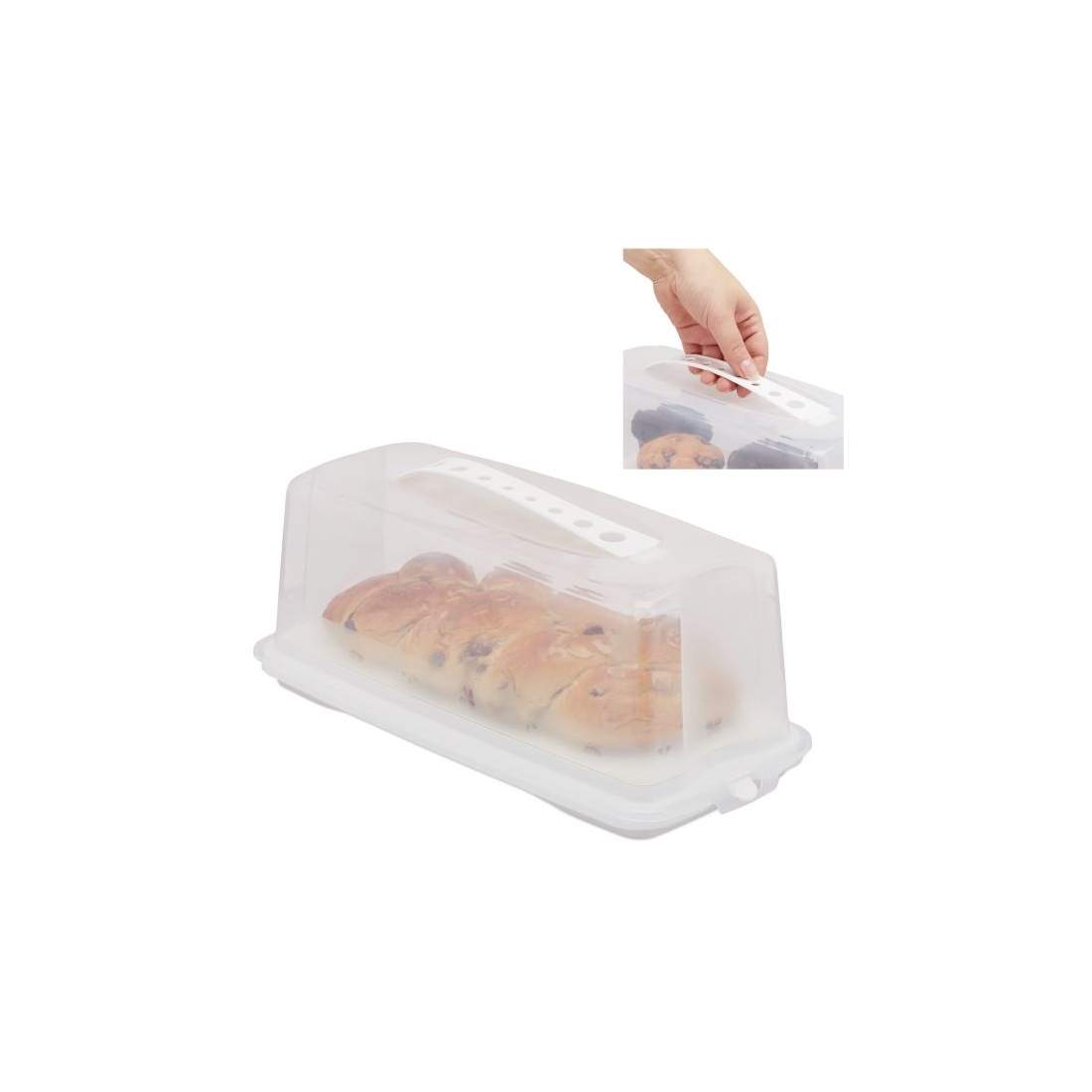 Fyrkantig tårtlåda | Hem & Hobby - Hem & Hushåll - Kök - Köksredskap - Lock | Pryloteket