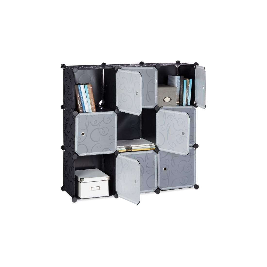 Hyllsystem med dörrar | Mode & Accessoarer - Kläder | Pryloteket