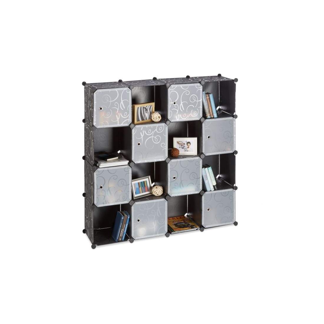 Skruvlös plasthylla med 16 fack | Hem & Hobby - Hem & Hushåll - Badrum | Pryloteket