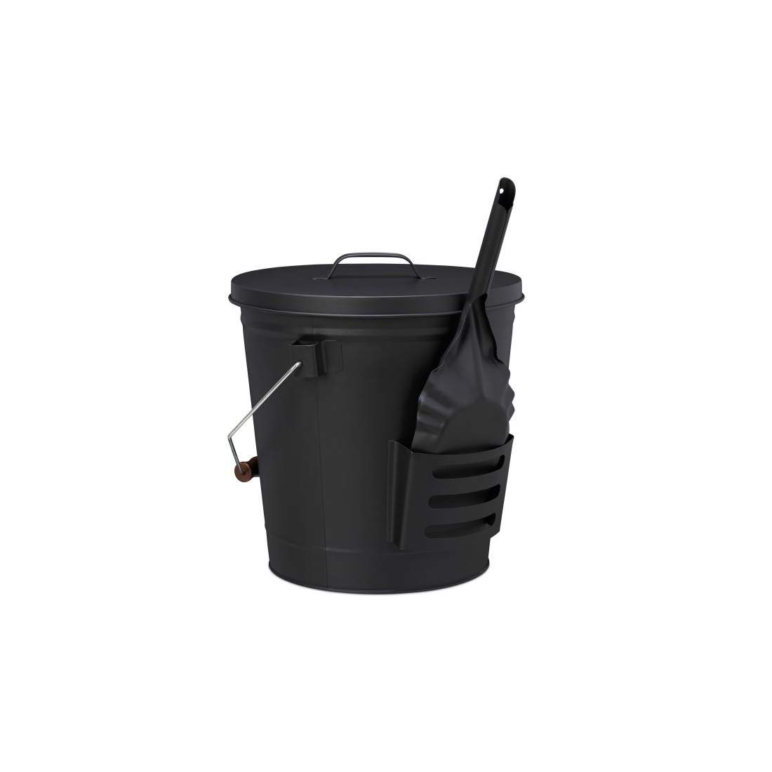 Askfat med lock och spade | Hem & Hobby - Hem & Hushåll - Kök - Köksredskap - Lock | Pryloteket