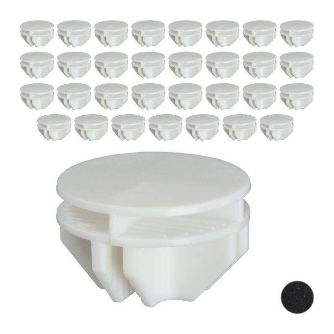 Tilslutninger til skrueløst hyldesystem