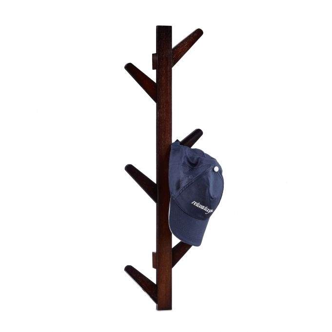 Tøjbøjle i bambus med 6 kroge