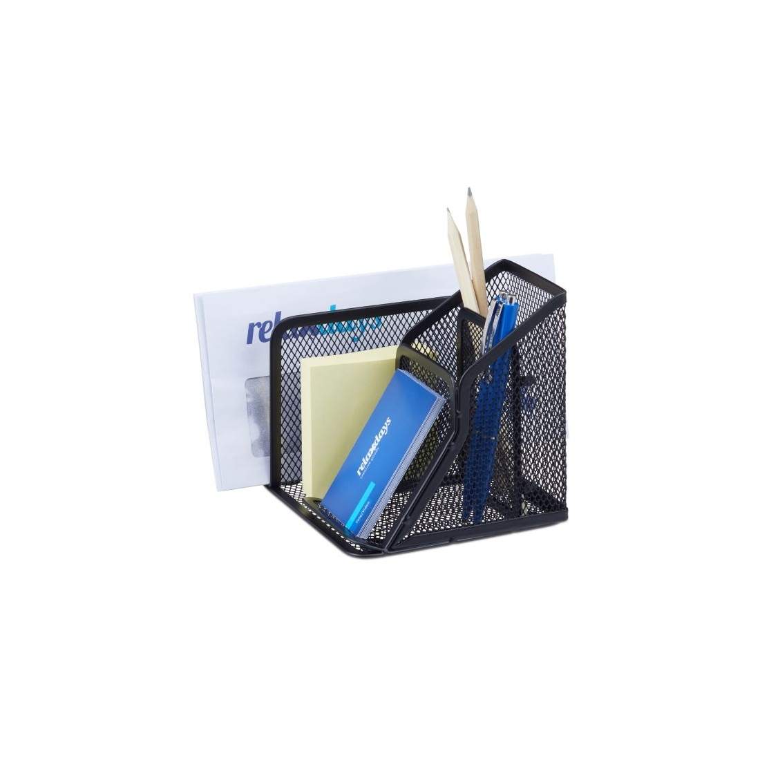 Pennhållare i mesh med brevhållare | Elektronik - Tillbehör Mobil & Surfplatta - Mobiltillbehör - Mobilkablar - Tillbehör | Pryloteket