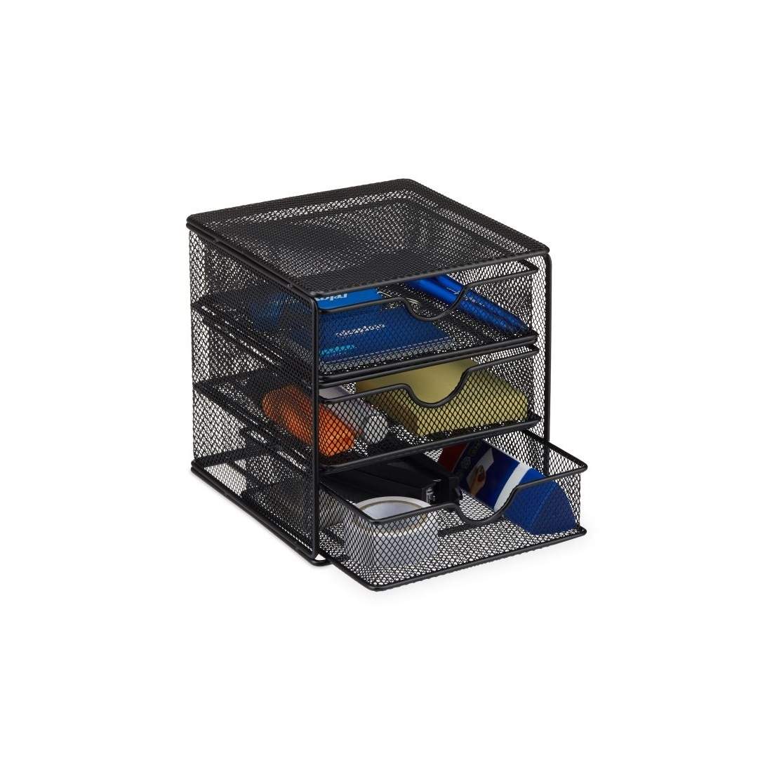 Skrivbordsorganisatör i metall 3 fack | Hem & Hobby - Hem & Hushåll - Förvaring & Organisering - Skrivbordsförvaring | Pryloteket