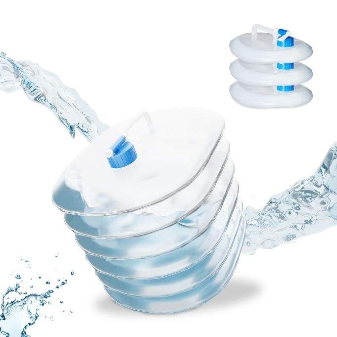 Vattenflaska hopfällbar i set om 4 ovala | Mode & Accessoarer - Kläder - Skor | Pryloteket