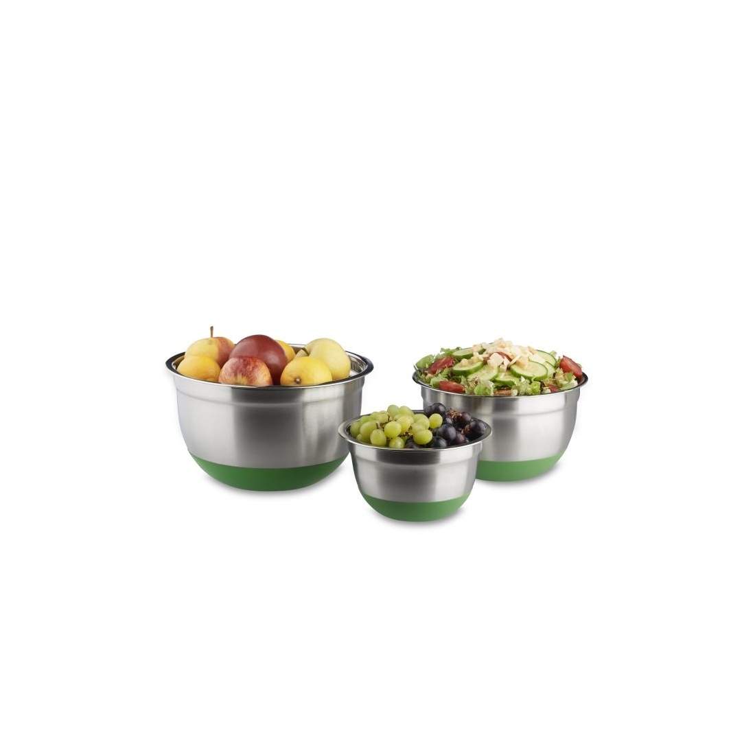 Skålsats 3 delar med halkfri bas | Hem & Hobby - Hem & Hushåll - Kök - Servering | Pryloteket