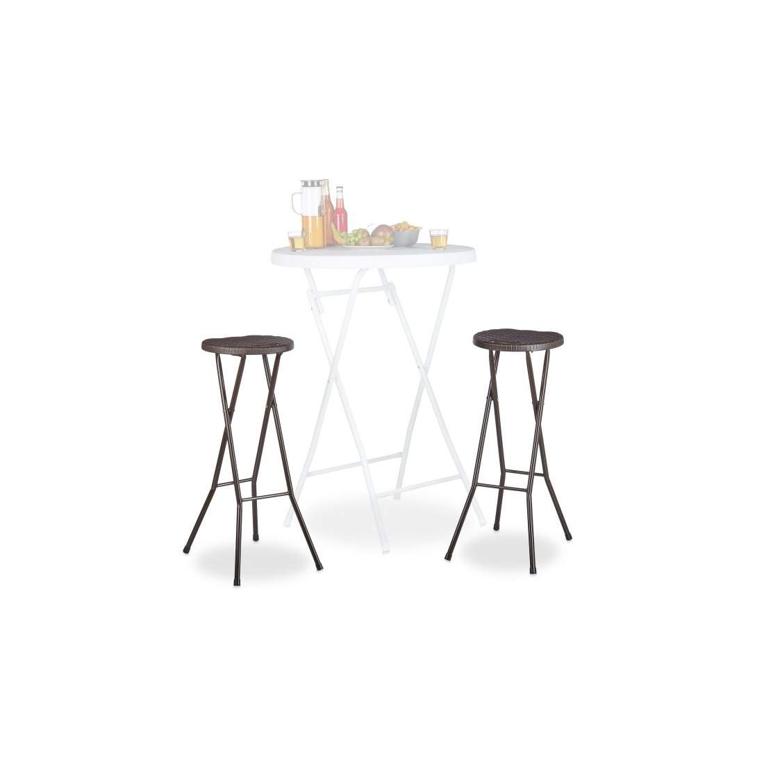 Hopfällbara barstolar BASTIAN | Hem & Hobby - Hem & Hushåll - Balkong | Pryloteket