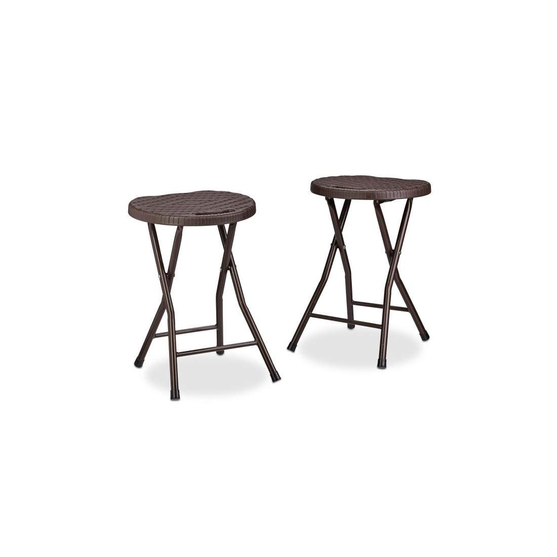 2 st. Fällbara pallar i rotting | Hem & Hobby - Hem & Hushåll - Badrum | Pryloteket