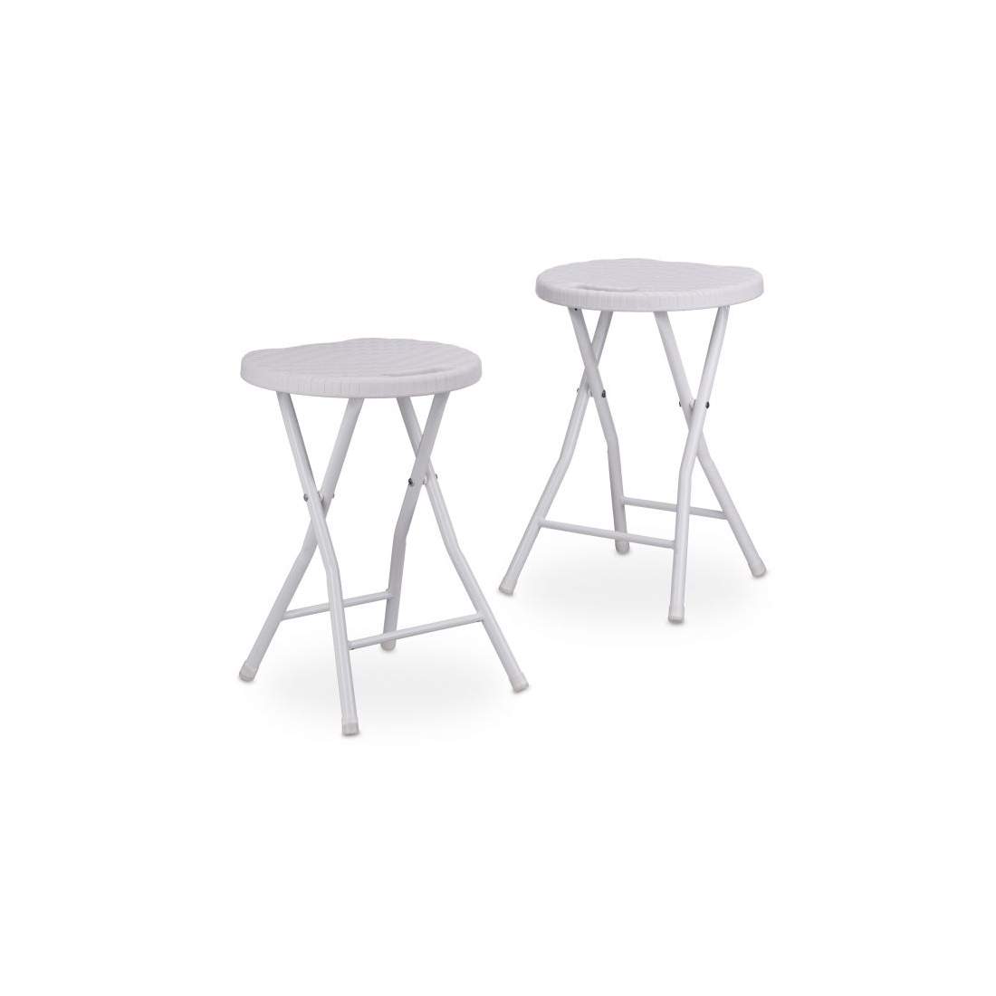 2 st. Fällbara pallar i rotting | Hem & Hobby - Hem & Hushåll - Badrum | Pryloteket