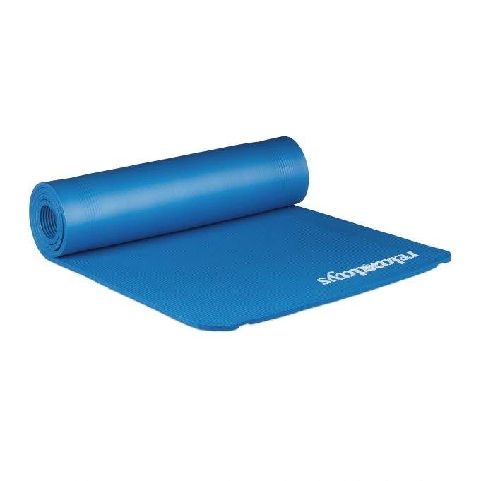 Yogamåtte 1 cm tyk ensfarvet
