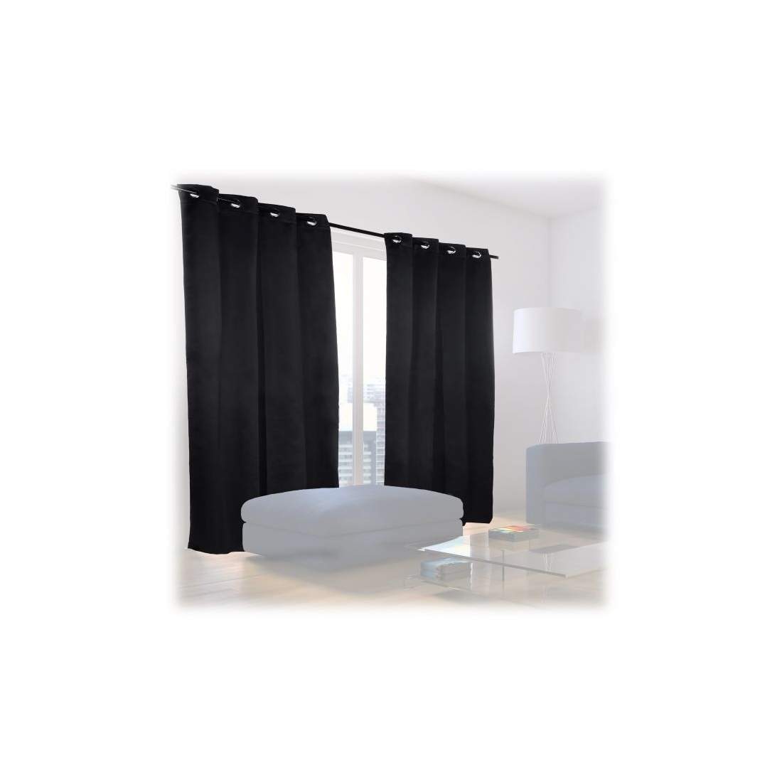 2 mörkläggningsgardiner med öljetter | Hem & Hobby - Hem & Hushåll - Tvätt | Pryloteket