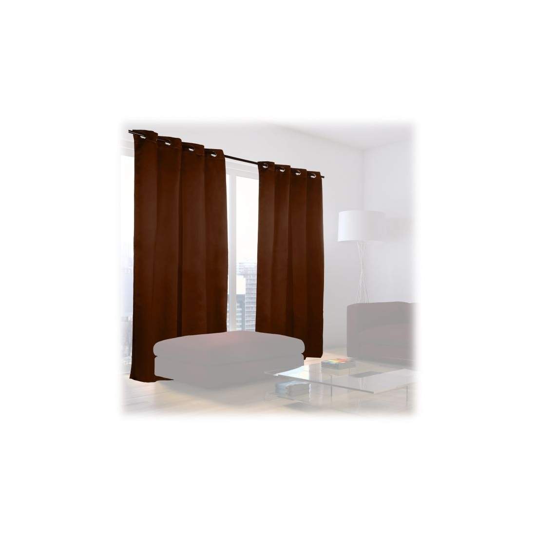 2 mörkläggningsgardiner med öljetter | Hem & Hobby - Hem & Hushåll - Tvätt | Pryloteket