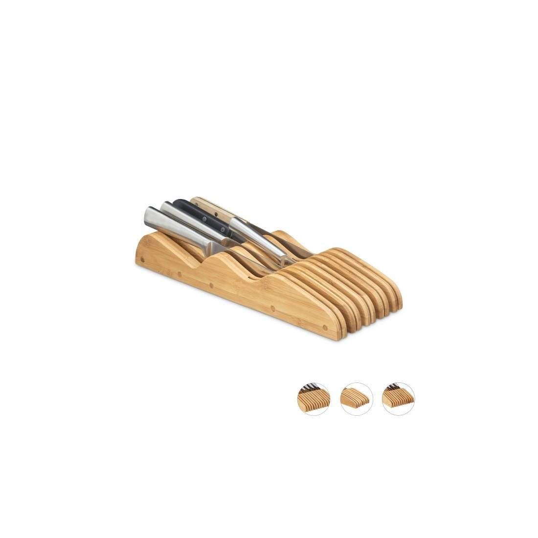 Bambu knivblock för låda | Hem & Hobby - Hem & Hushåll - Kök - Köksredskap - Lock | Pryloteket