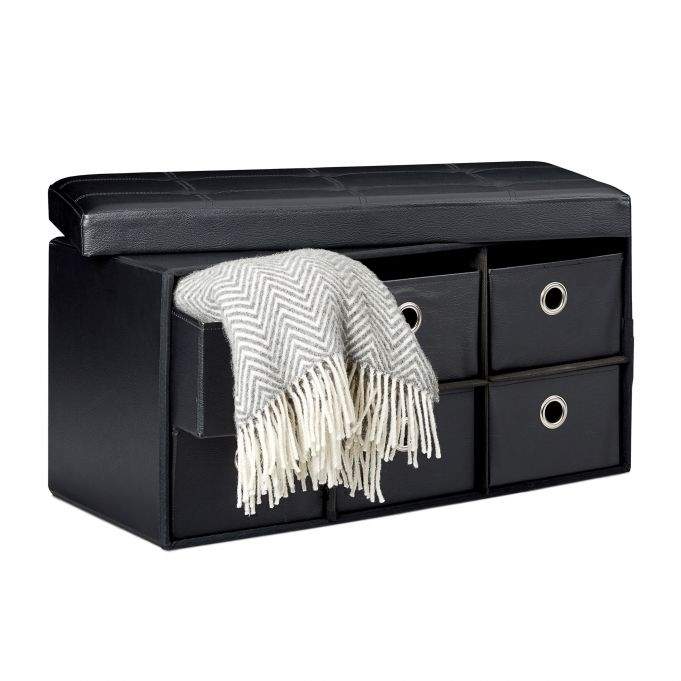 Bænk med opbevaring