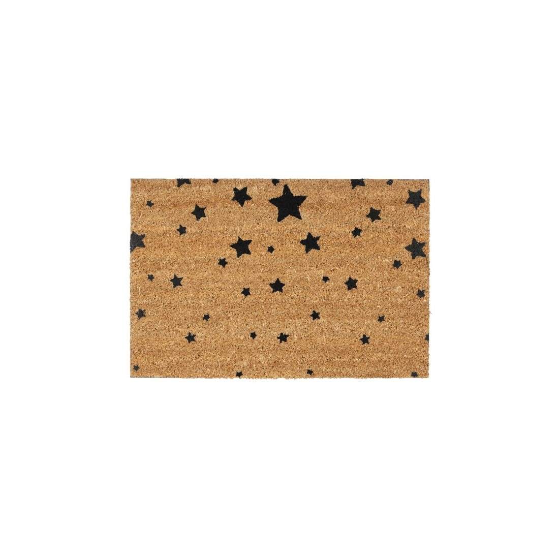Dörrmatta kokosfiber med stjärnmotiv | Hem & Hobby - Hem & Hushåll - Inredning & Dekoration - Dörrmattor | Pryloteket