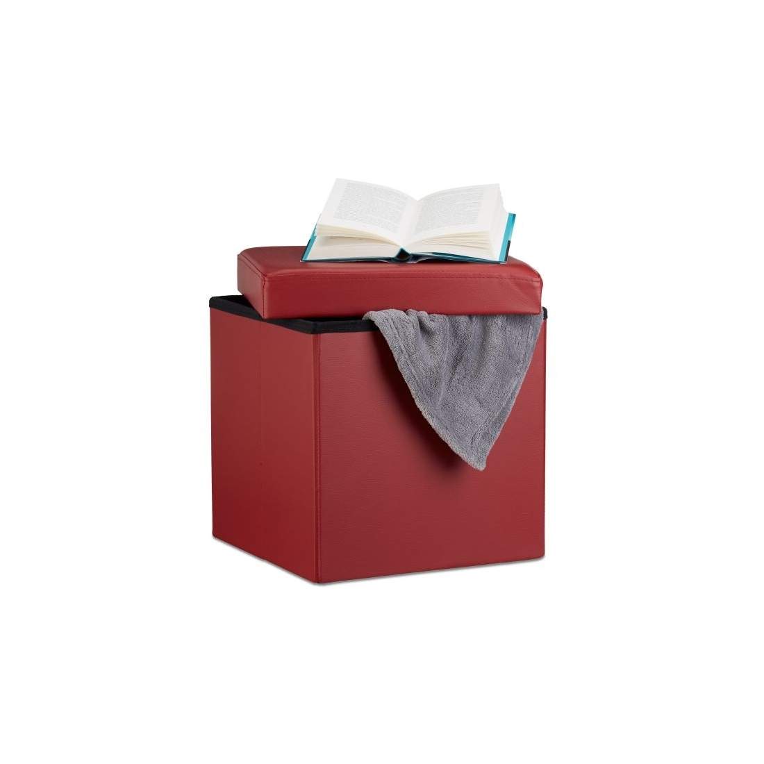 Vikbar pall konstläder | Hem & Hobby - Hem & Hushåll - Sovrum | Pryloteket