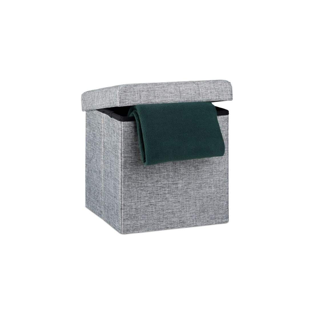 Hopfällbar pall med förvaring av linnetyg | Hem & Hobby - Hem & Hushåll - Kök | Pryloteket