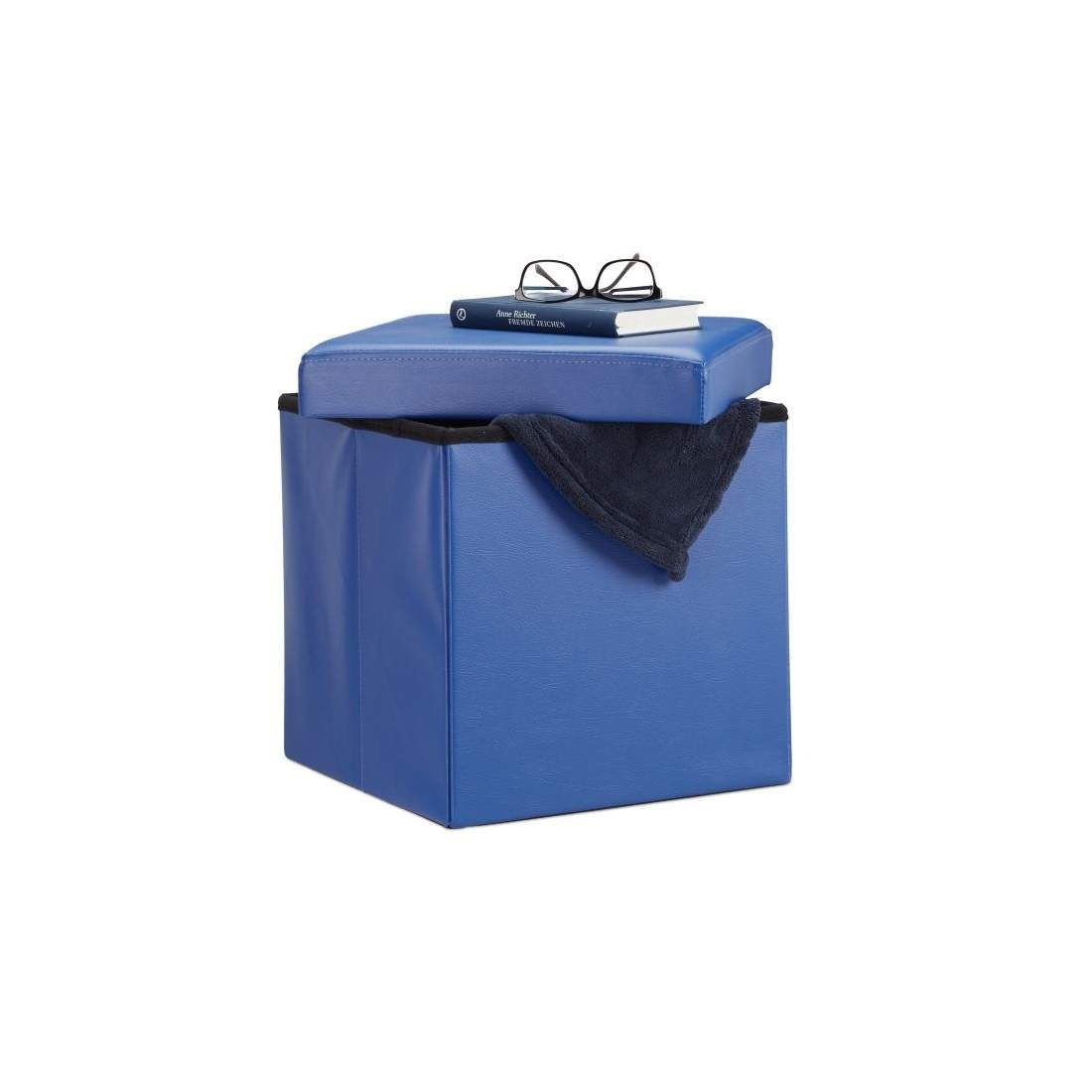 Vikbar pall konstläder | Hem & Hobby - Hem & Hushåll - Sovrum | Pryloteket