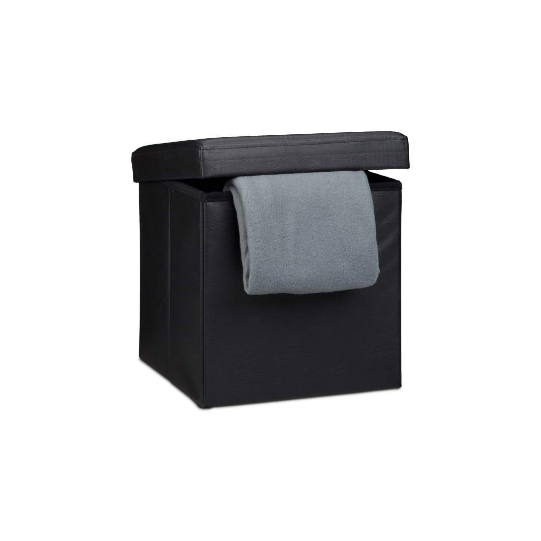 Vikbar pall konstläder | Hem & Hobby - Hem & Hushåll - Sovrum | Pryloteket