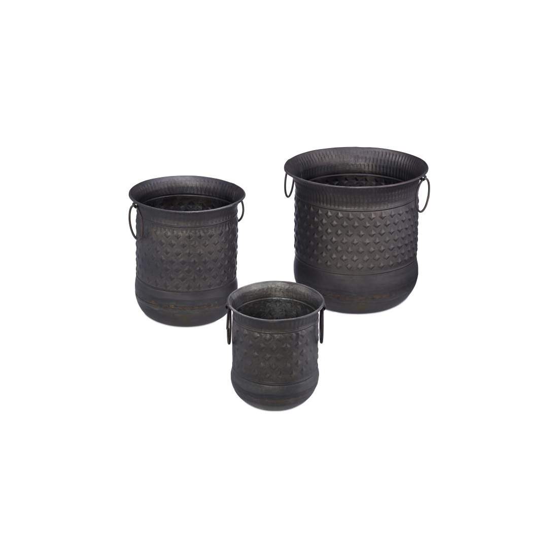 set med 3 antika blomkrukor | Hem & Hobby - Hem & Hushåll - Balkong | Pryloteket