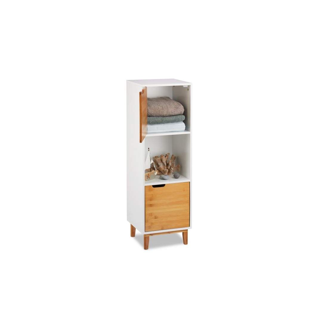 Stående hylla vit | Hem & Hobby - Hem & Hushåll - Textil - Handdukar | Pryloteket