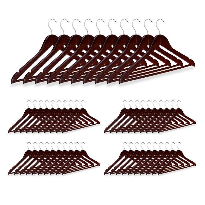 Træbøjler - 50 stk