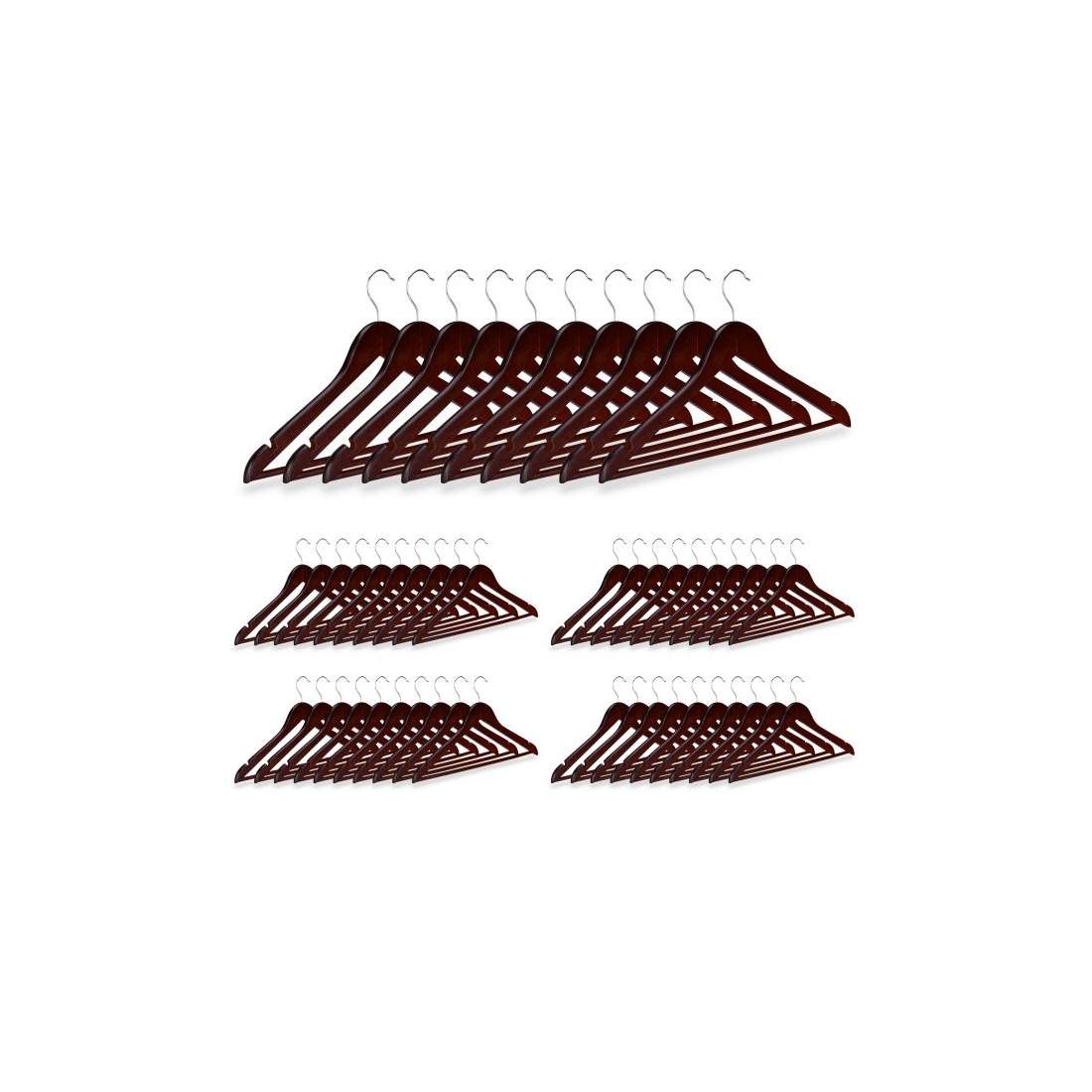 Trähängare - 50 st | Mode & Accessoarer - Kläder - Klänningar | Pryloteket