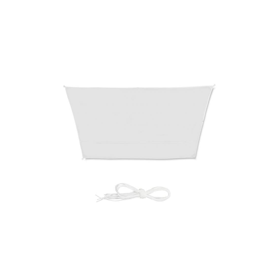 Solsegel trapetsformat vitt | Hem & Hobby - Hem & Hushåll - Balkong | Pryloteket