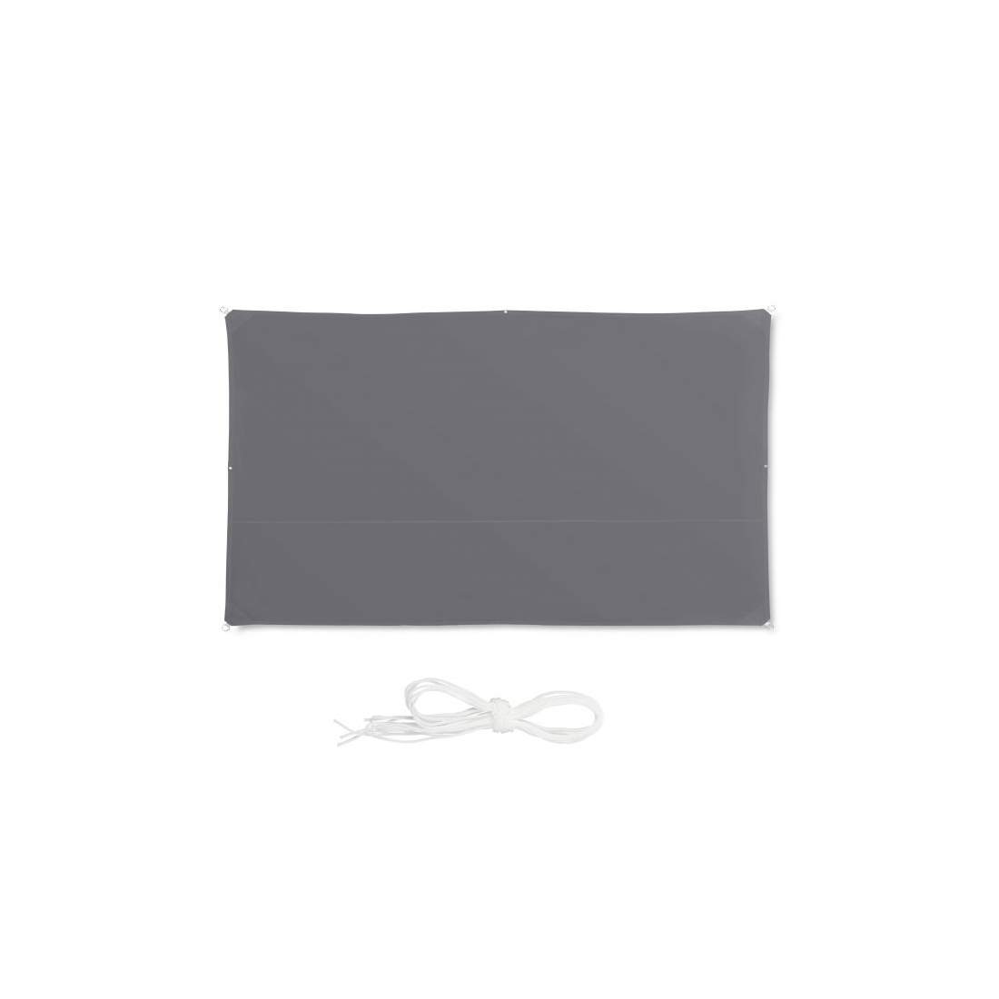 Solsegel rektangulärt grått | Hem & Hobby - Hem & Hushåll - Balkong | Pryloteket