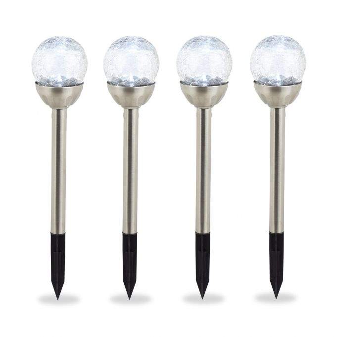 4-pak solcellelamper