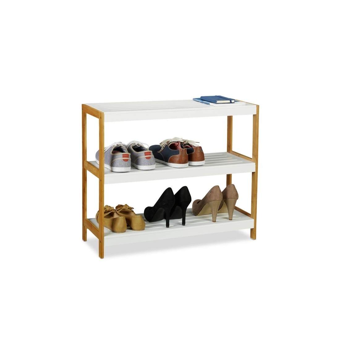 Skohylla vit natur | Hem & Hobby - Hem & Hushåll - Förvaring & Organisering - Skohylla | Pryloteket