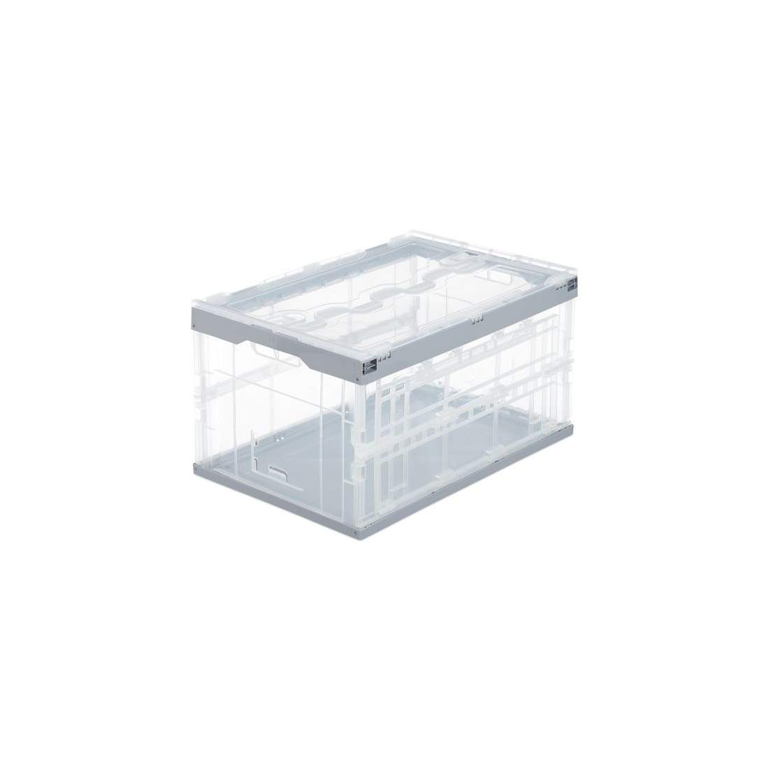 Transparent transportlåda med lock | Elektronik - Tillbehör Mobil & Surfplatta - Mobiltillbehör - Mobilkablar - Tillbehör | Pryloteket